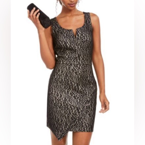 BCX Dresses & Skirts - BCX | NWT Animal Print Lace Sheath Dress
